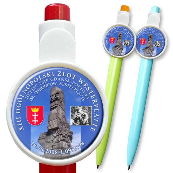 przypinka długopis XIII Ogólnopolski Zlot Westerplatte