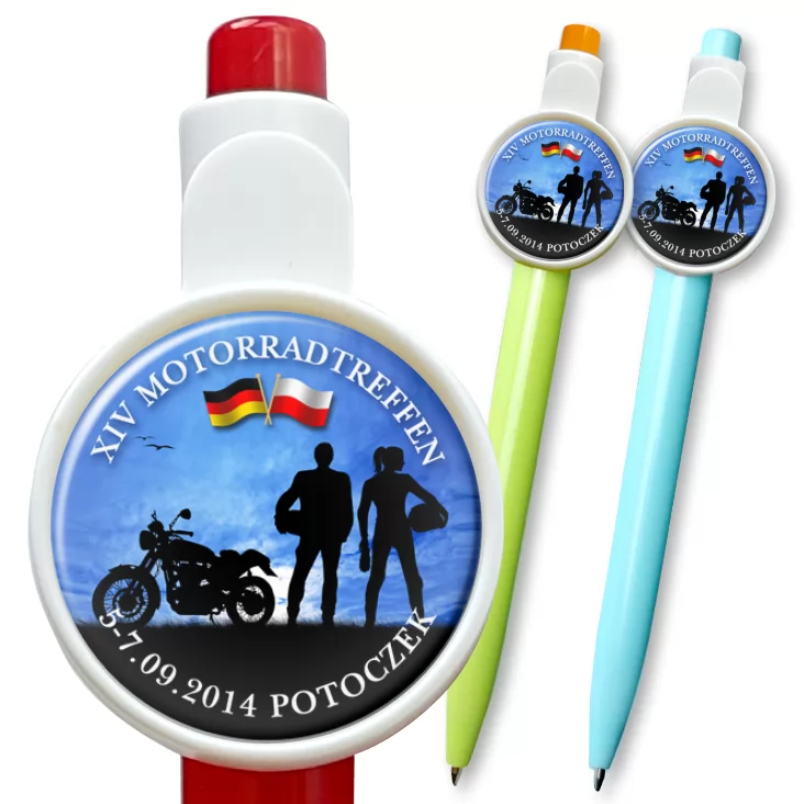 przypinka długopis XIV Motorrad Treffen
