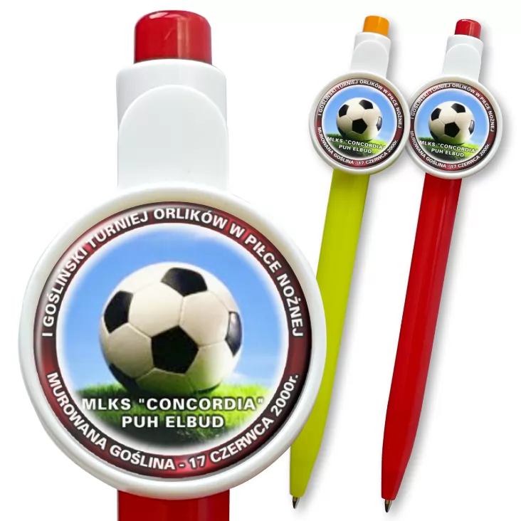 przypinka długopis I Gośliński Turniej Orlików w Piłce Nożnej 