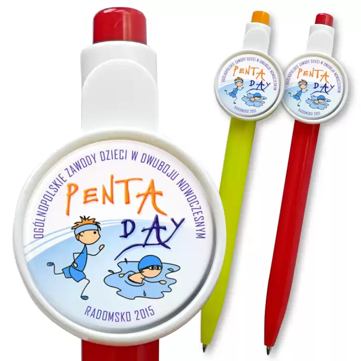 przypinka długopis Penta Day 2015