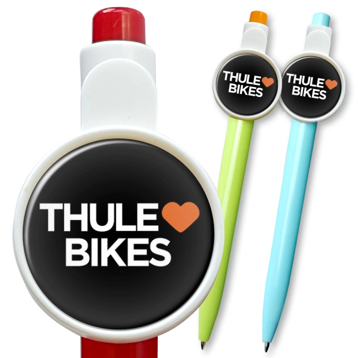 przypinka długopis Thule Bikes