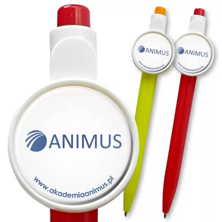 przypinka długopis Animus