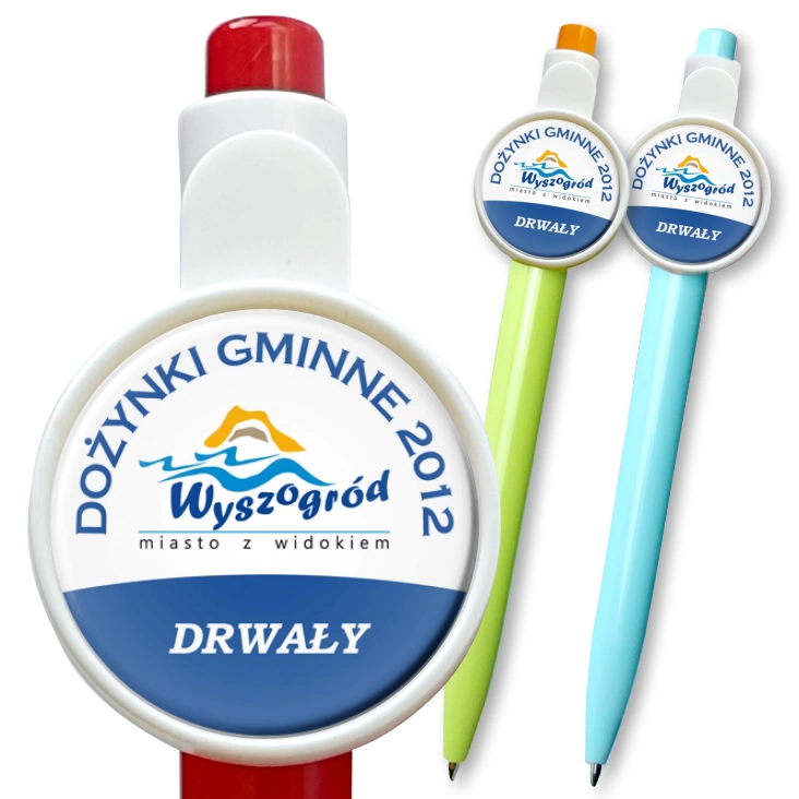 przypinka długopis Dożynki Gminne - Drwały 2012
