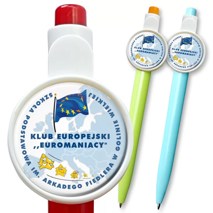 przypinka długopis Euromaniacy
