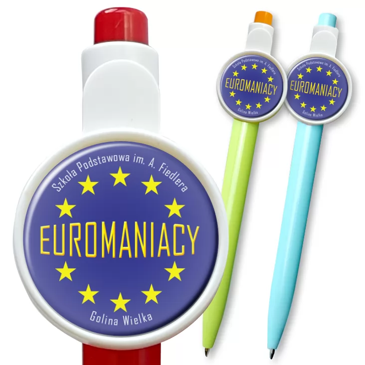 przypinka długopis Euromaniacy