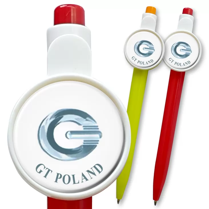 przypinka długopis GT Poland
