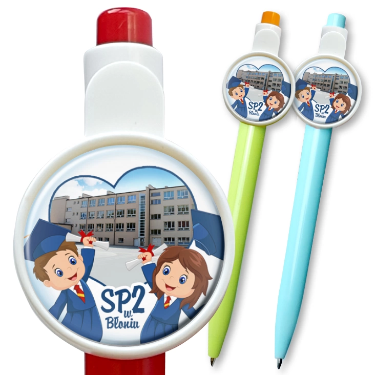 przypinka długopis I love SP2