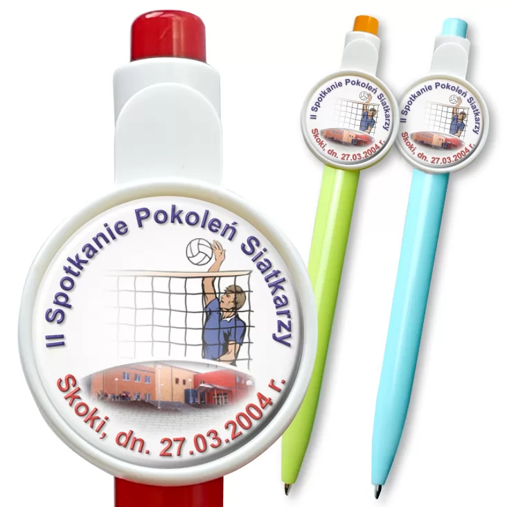 przypinka długopis II Spotkanie Pokoleń Siatkarzy