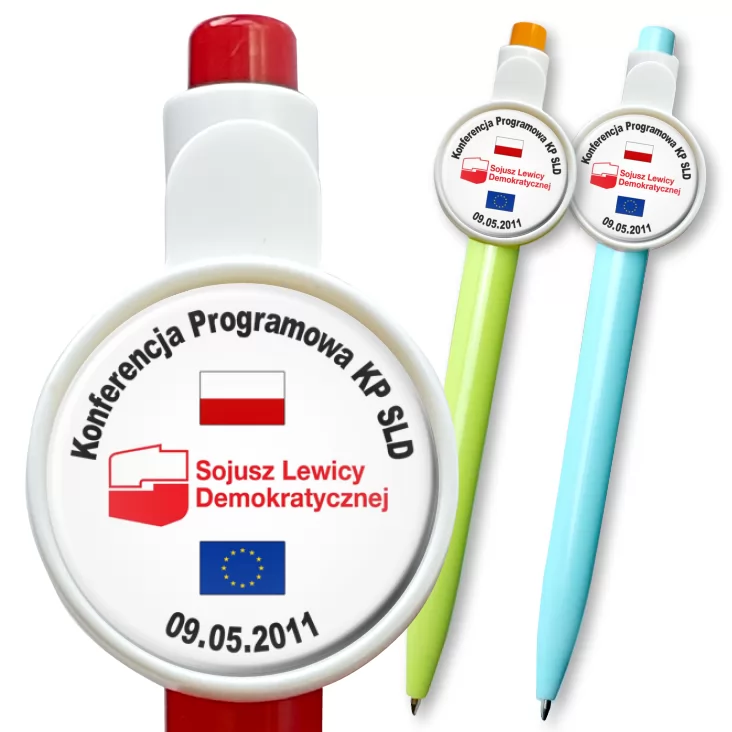 przypinka długopis Konferencja Programowa KP SLD