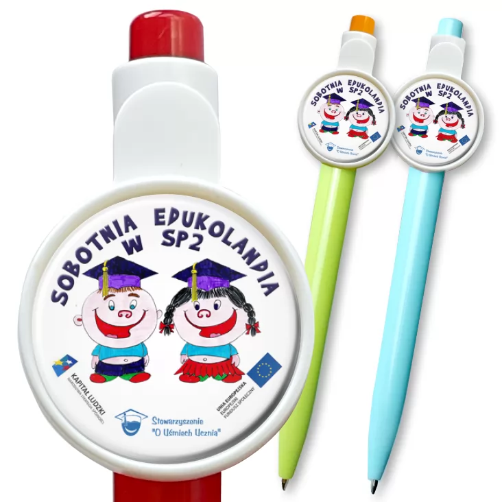 przypinka długopis Sobotnia Edukolandia