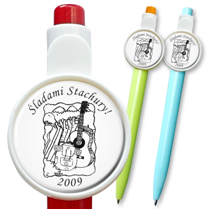 przypinka długopis Stachuriada 2009