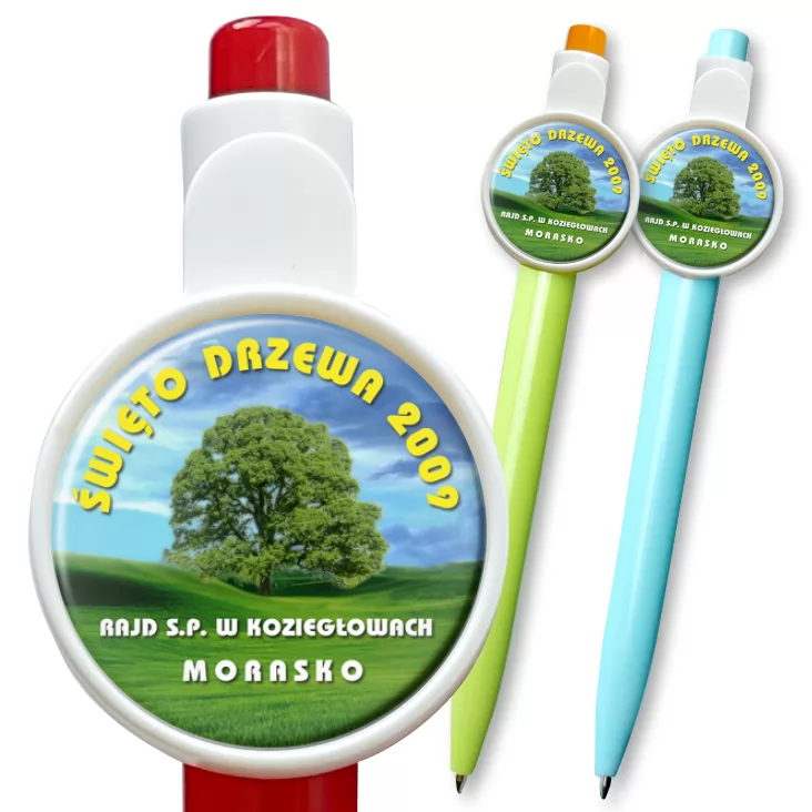 przypinka długopis Święto drzewa 2009