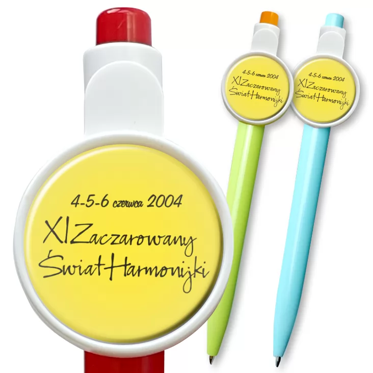przypinka długopis XI Zaczarowany Świat Harmonijki