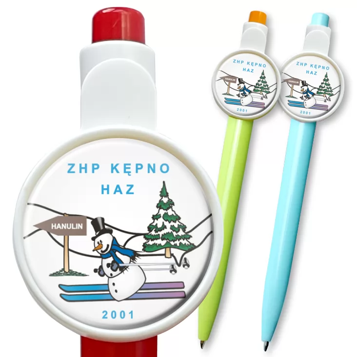 przypinka długopis ZHP Kępno