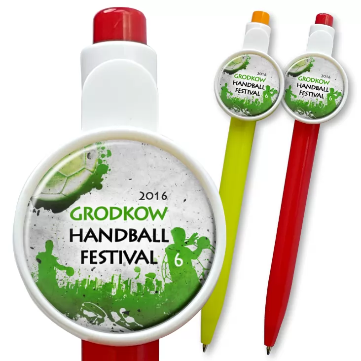przypinka długopis Handball Festival 2016