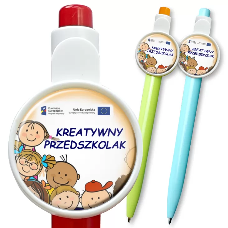 przypinka długopis Kreatywny Przedszkolak