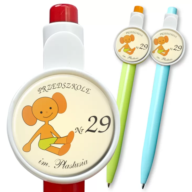 przypinka długopis Przedszkole nr 29