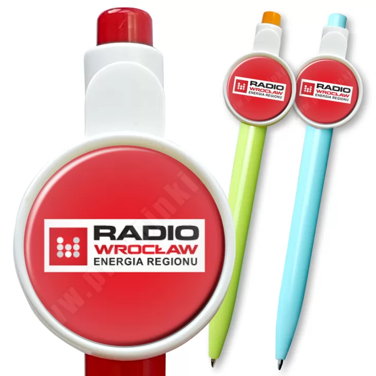 przypinka długopis Radio Wrocław