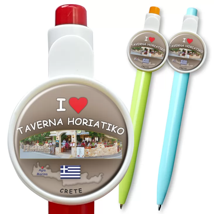 przypinka długopis Taverna Horiatiko