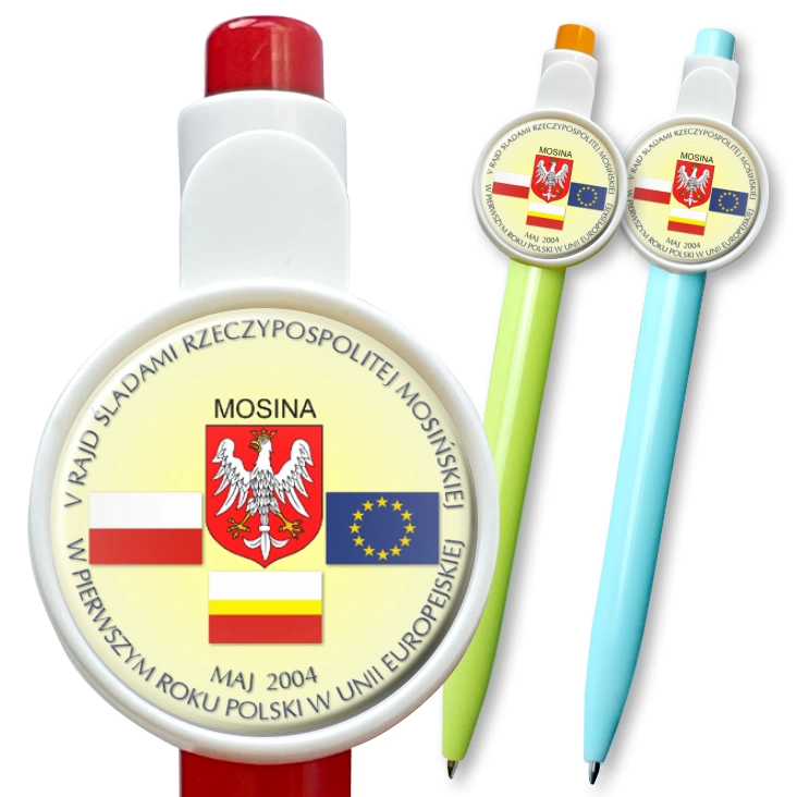 przypinka długopis V Śladami Historii Rzeczypospolitej Mosińskiej