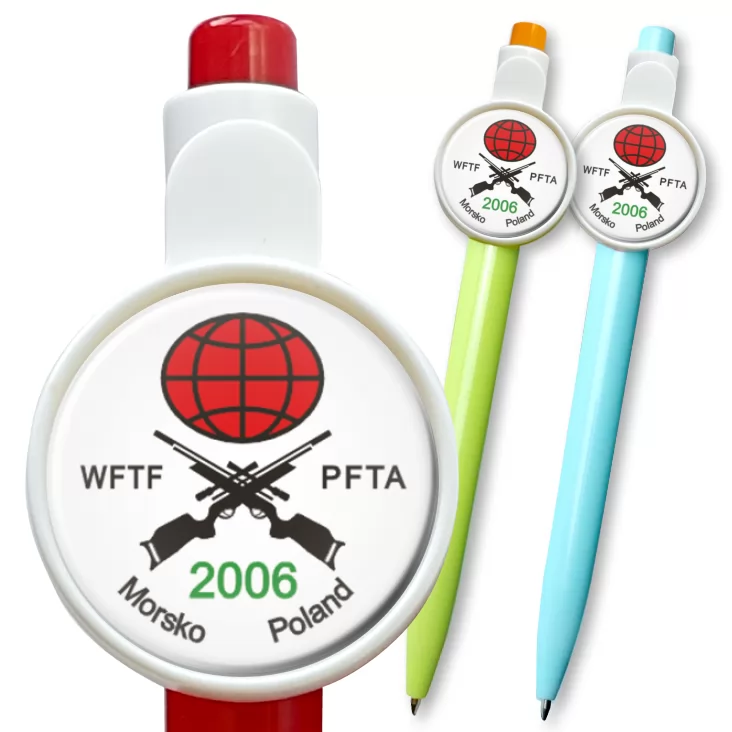 przypinka długopis WFTF PFTA Morsko