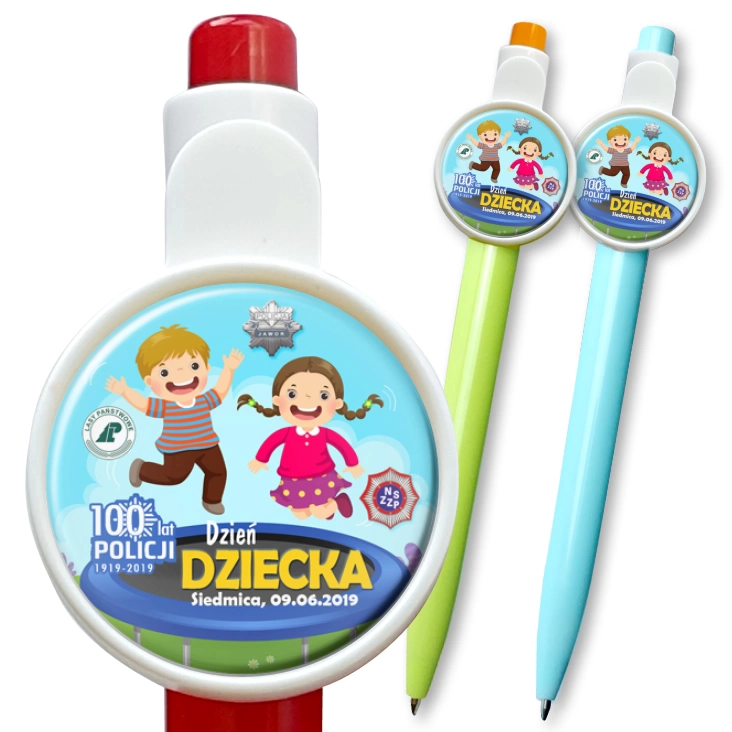 przypinka długopis Dzień Dziecka 2019