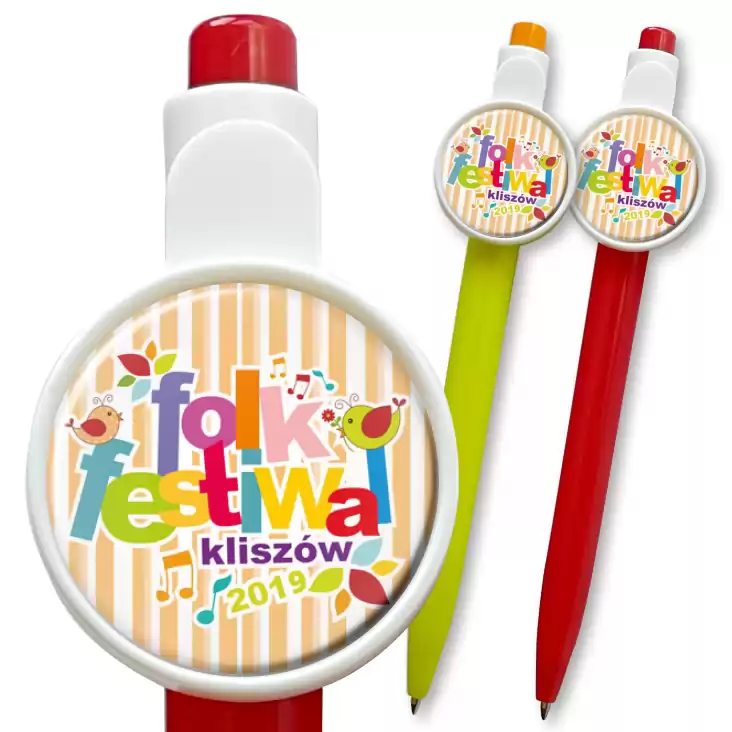 przypinka długopis Folk Festiwal 2019