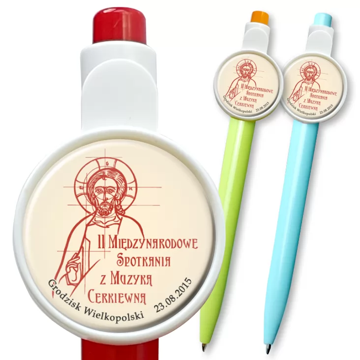 przypinka długopis II Międzynarodowe Spotkania z Muzyką Cerkiewną 2015