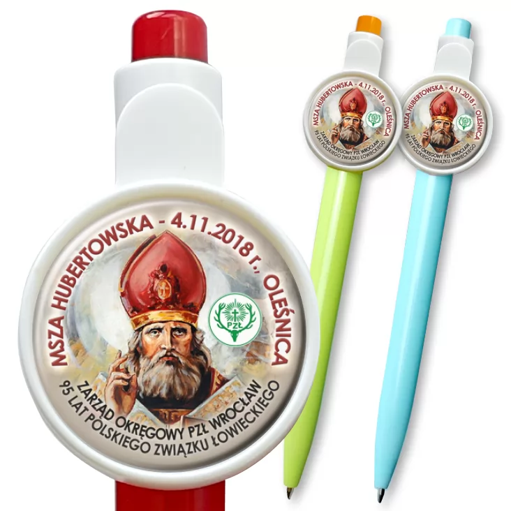 przypinka długopis Msza Hubertowska