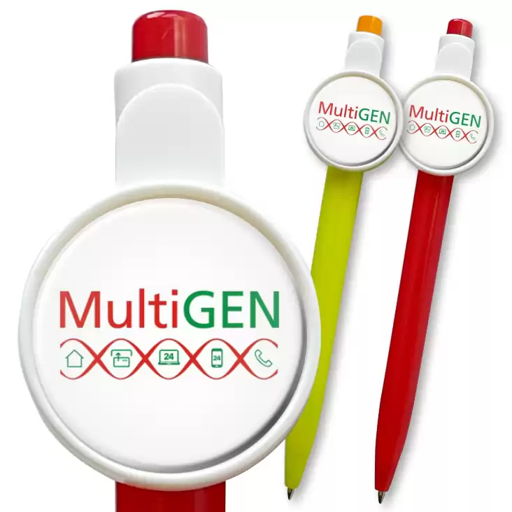 przypinka długopis MultiGEN