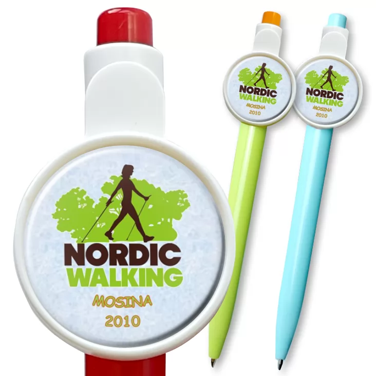przypinka długopis Nordic Walking - Mosina 2010