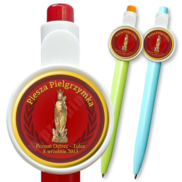 przypinka długopis Piesza Pielgrzymka 2013