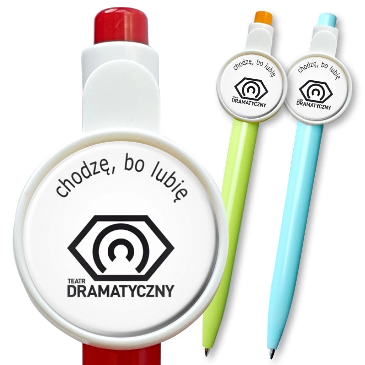 przypinka długopis Teatr Dramatyczny D