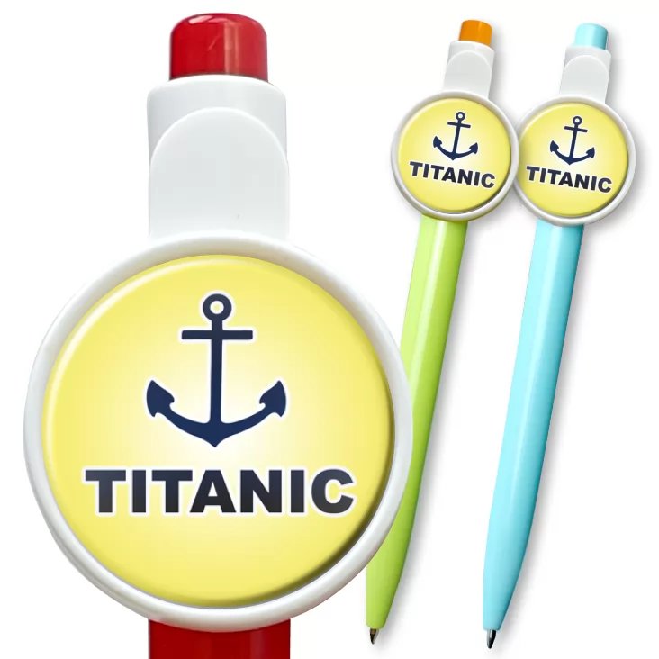przypinka długopis TITANIC