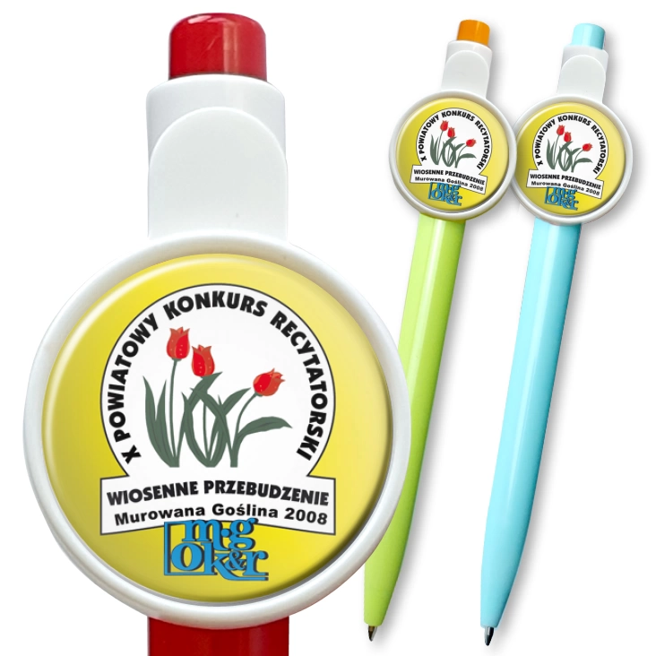 przypinka długopis Wiosenne Przebudzenie 2008