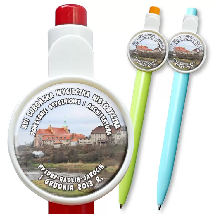 przypinka długopis XVI Lubońska Wycieczka Historyczna