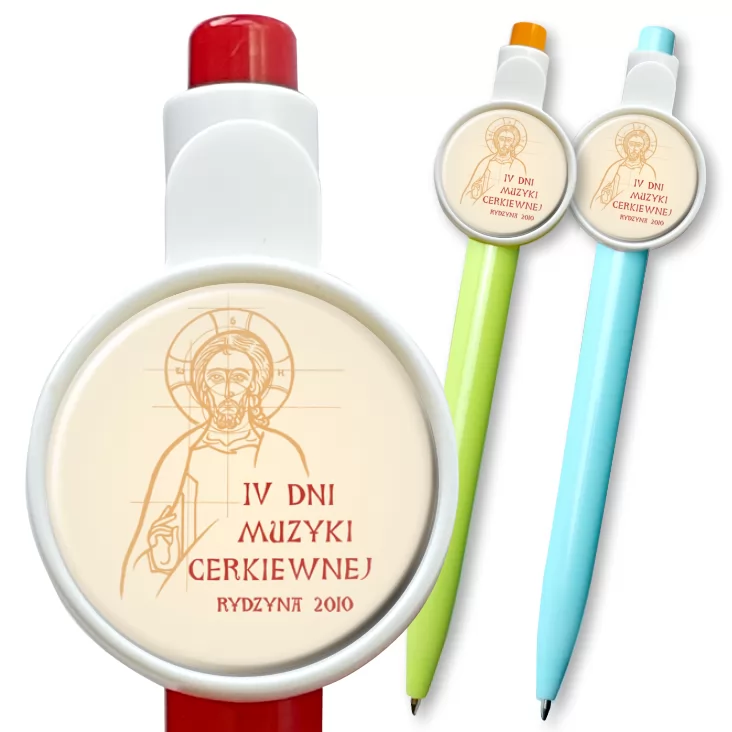 przypinka długopis Dni Muzyki Cerkiewnej Rydzyna