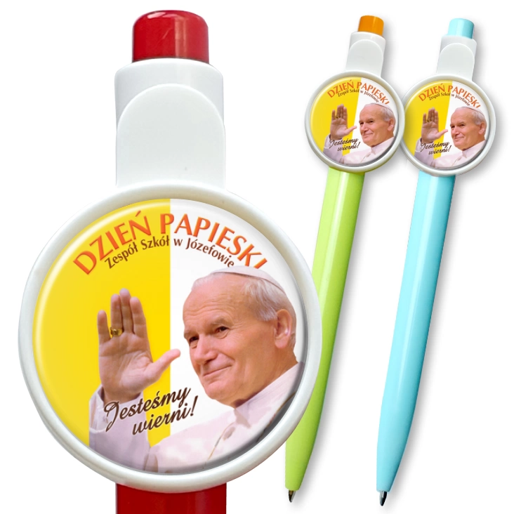 przypinka długopis Dzień Papieski