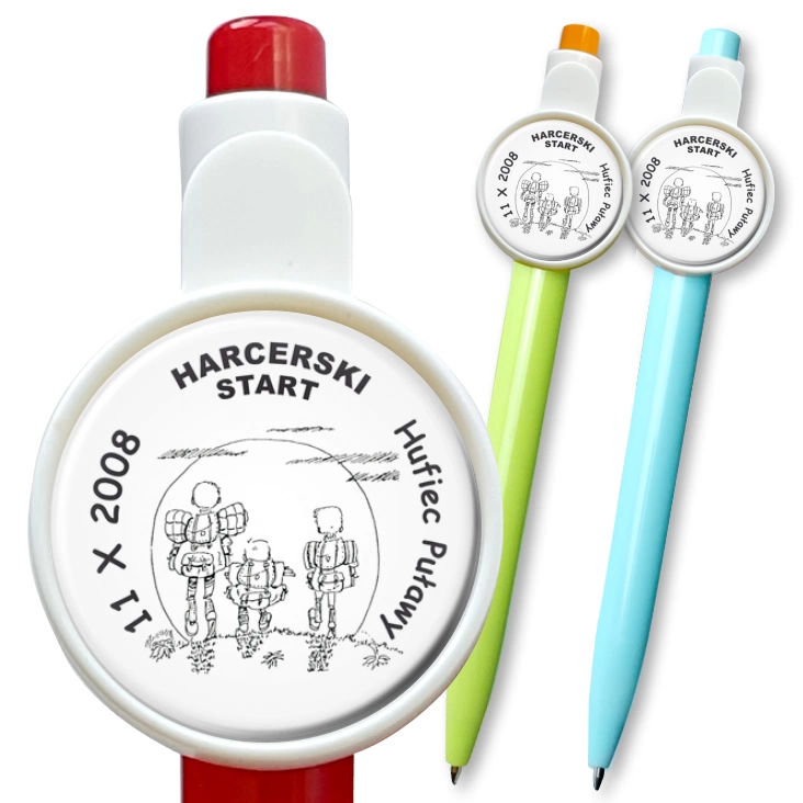przypinka długopis Harcerski Start