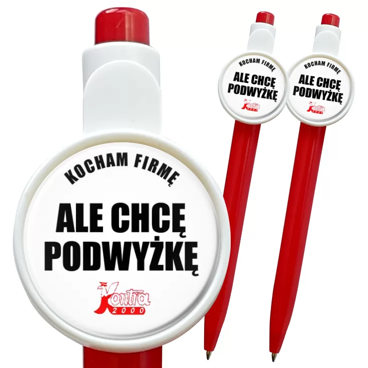 przypinka długopis Kontra 2000