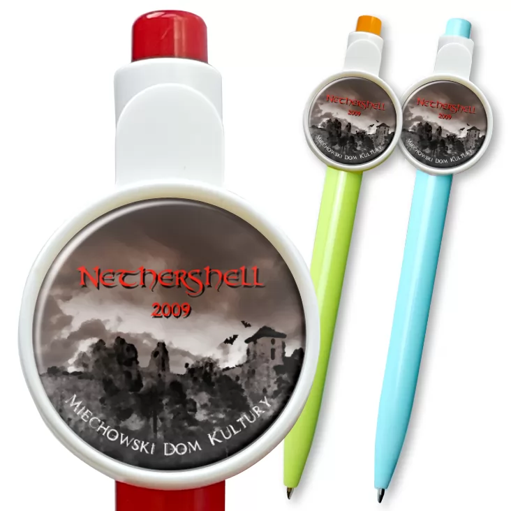 przypinka długopis Nethershell 2009
