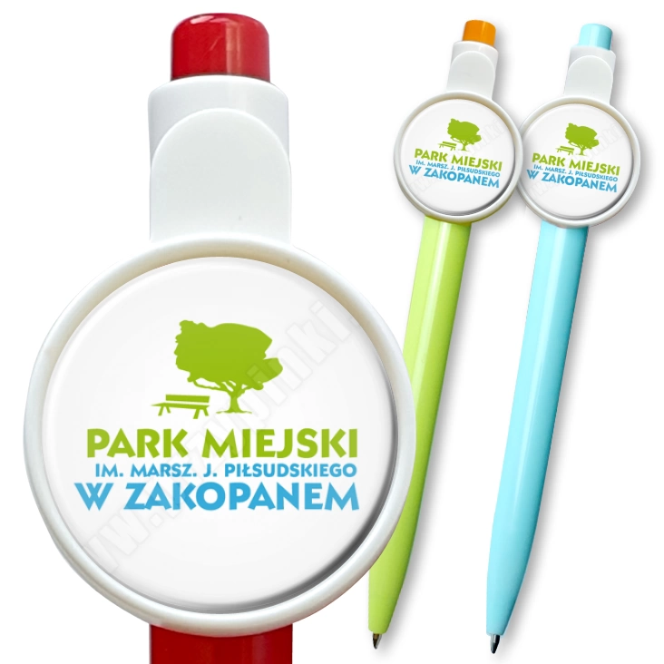 przypinka długopis Park Miejski w Zakopanem