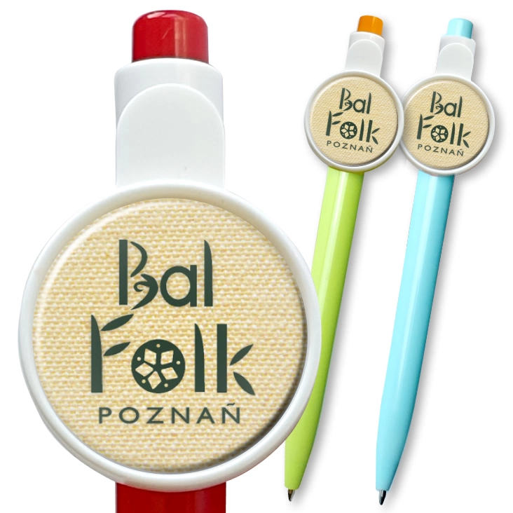 przypinka długopis Bal Folk
