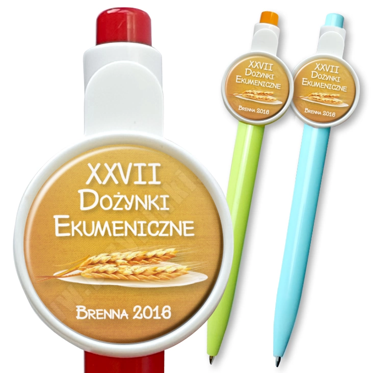 przypinka długopis Brenna 2016