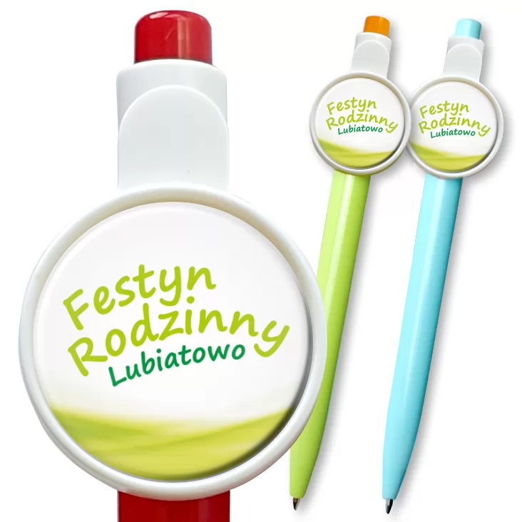 przypinka długopis Festyn Rodzinny Lubiatowo