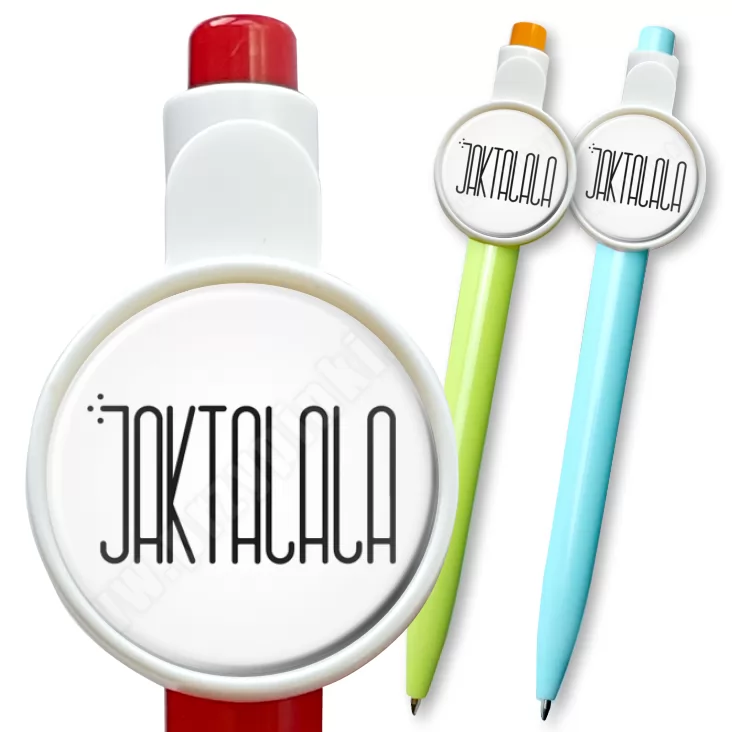 przypinka długopis Jaktalala