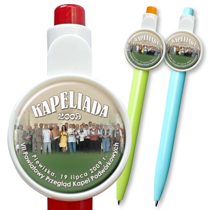 przypinka długopis Kapeliada 2009