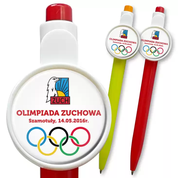 przypinka długopis Olimpiada Zuchowa