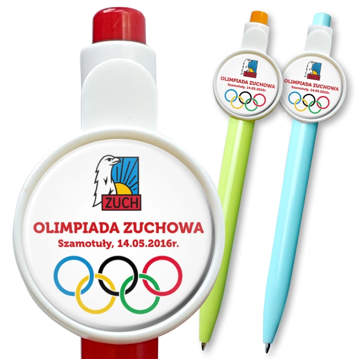 przypinka długopis Olimpiada Zuchowa