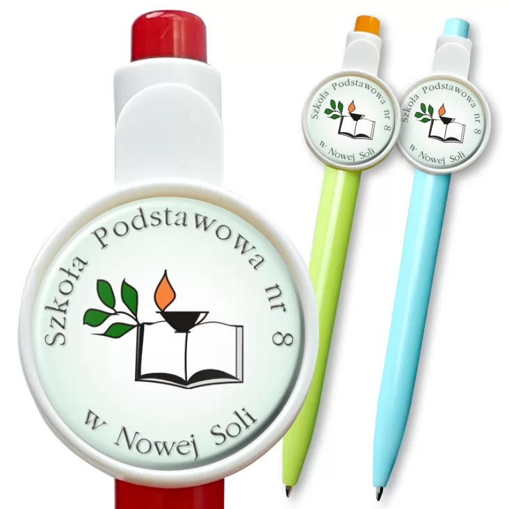 przypinka długopis SP nr 3 w Nowej Soli